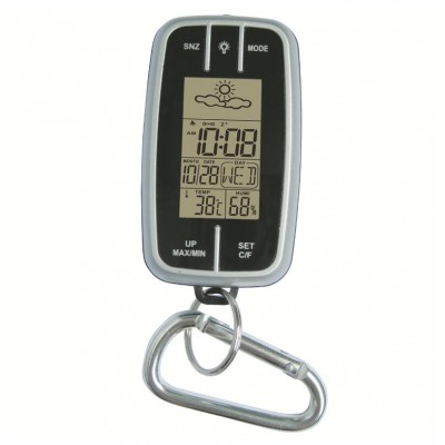 Digital Barometer Thermometer Hygrometer Pocket Barometer Watch with Torch / Compass in Low Price