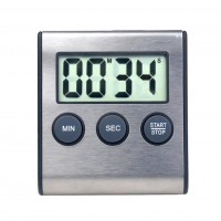 Digital Timer 99M 59 Seconds Stainless Steel Kitchen Timer CE Timer