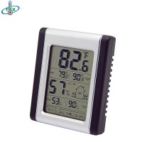 Digital hygrometer thermometer with touch screen for hiking,C/F switch