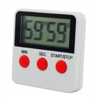 HOT selling high quality square  Magnetic black mini digital kitchen timer for home DTH-68