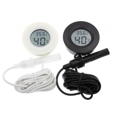 Digital Thermometer Humidity Gauge Combination Thermometer/Hygrometer for Reptile